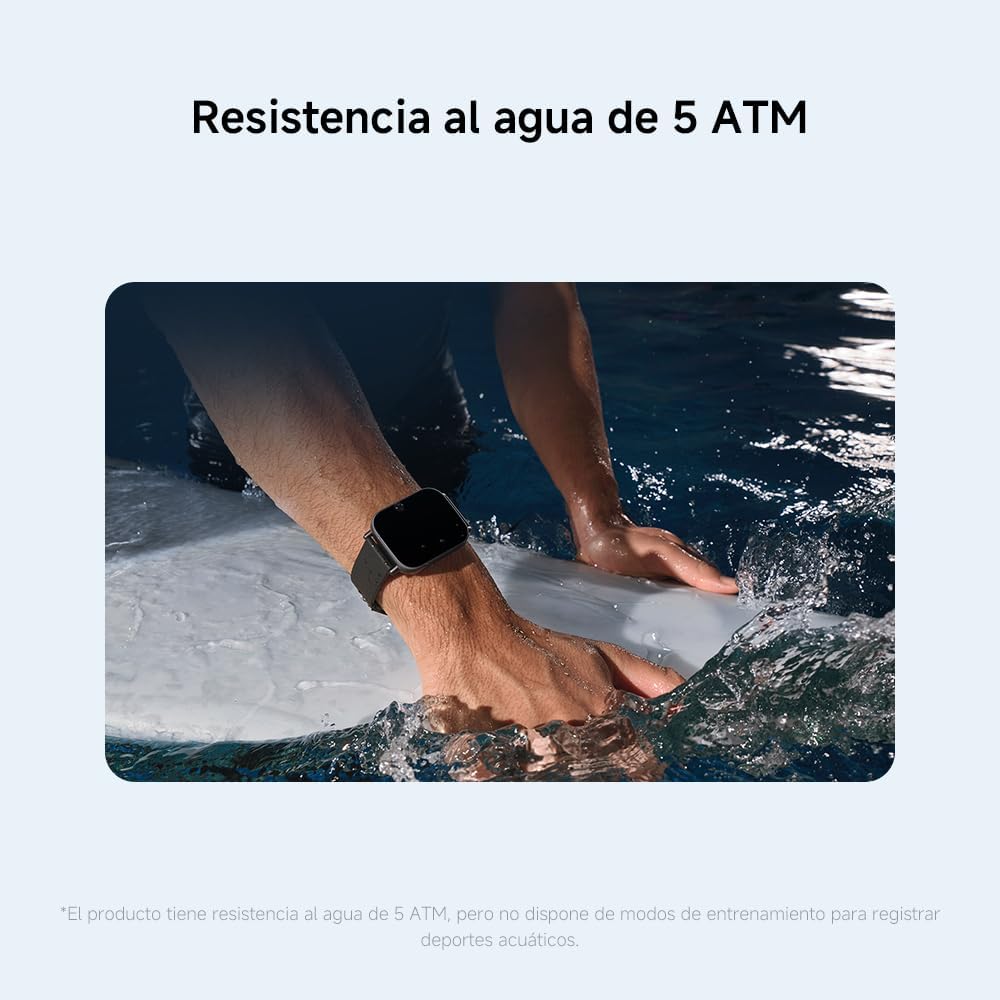 Resistência à água de 5 ATM